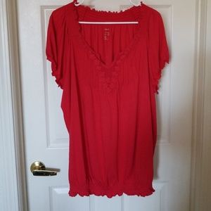 LANE BRYANT NWOT RED TOP SIZE 22/24